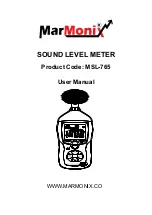 Farnell MarMonix MSL-765 User Manual preview