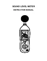 Farnell Sound level meter Instruction Manual preview