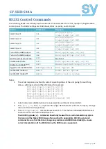 Preview for 5 page of Farnell SY-UHD-S41A Installation Manual