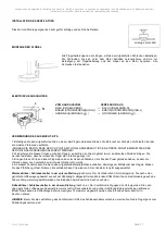 Preview for 18 page of Faro Barcelona 33284 Instructions Manual