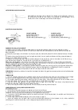 Preview for 21 page of Faro Barcelona 33284 Instructions Manual