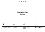 Faro Barcelona Aoba Installation Manual предпросмотр