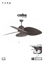 Предварительный просмотр 1 страницы Faro Barcelona cuba 33352L Manual