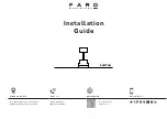 Предварительный просмотр 1 страницы Faro Barcelona Lantau L Installation Manual