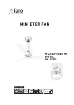 Faro Barcelona MINI ETER FAN Manual предпросмотр