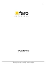 Предварительный просмотр 20 страницы Faro Barcelona sefiro Manual