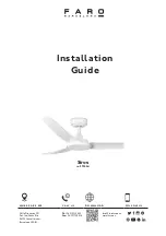 Faro Barcelona Siros Installation Manual предпросмотр