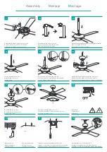 Preview for 4 page of Faro Barcelona ventyly KAZE Assembly Manual