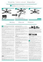 Preview for 6 page of Faro Barcelona ventyly KAZE Assembly Manual