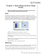 Предварительный просмотр 23 страницы Faro Gage Training Workbook