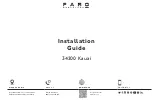 Faro Kauai Installation Manual preview