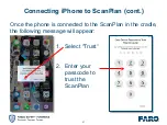 Preview for 21 page of Faro ScanPlan Manual