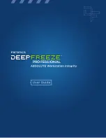 FARONICS DEEP FREEZER PROFESSIONAL 5 Manual preview