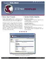 FARONICS SYSTEM PROFILER - Product Data Sheet preview