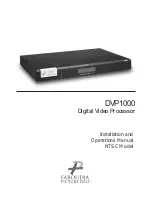 Предварительный просмотр 1 страницы Faroudja DVP1000 Installation And Operation Manual