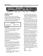 Preview for 6 page of Faroudja DVP1010 Installation And Operation Manual