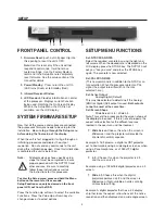 Preview for 8 page of Faroudja DVP1010 Installation And Operation Manual