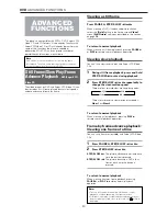 Предварительный просмотр 34 страницы Faroudja DVP1500 Installation And Operation Manual