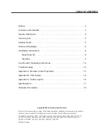 Preview for 2 page of Faroudja LD100/LD100U Installation & Operation Instructions