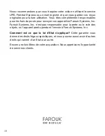 Предварительный просмотр 18 страницы Farouk CA7550 Owner'S Manual