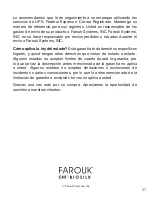 Предварительный просмотр 27 страницы Farouk CHI BIOSILK CA2306 Owner'S Manual