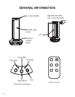 Предварительный просмотр 4 страницы Farouk CL1008 Owner'S Manual