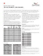 Farpointe Data P-403 Quick Start Manual preview