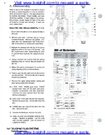 Preview for 3 page of Farris Engineering 1800 Series Maintenance Manual