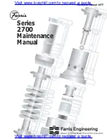 Farris Engineering 2700 Series Maintenance Manual preview