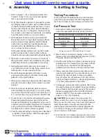 Preview for 8 page of Farris Engineering 2700 Series Maintenance Manual