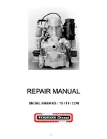 Farymann Diesel 15W Series Repair Manual preview