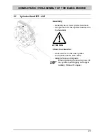 Предварительный просмотр 29 страницы Farymann Diesel 37E Repair Manual