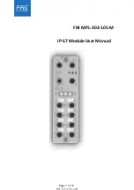 FAS FNI MPL-302-105-M User Manual предпросмотр