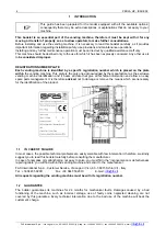 Предварительный просмотр 6 страницы FAS PERLA HP Instructions For Installing, Use And Maintenance