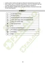 Preview for 5 page of FASANO TOOLS CAT III 300V Manual