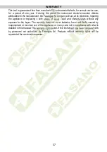 Preview for 18 page of FASANO TOOLS CAT III 300V Manual