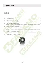 Preview for 2 page of FASANO TOOLS FG 210/A User Manual, Maintenance And Safety Instructions