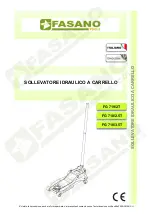 FASANO TOOLS FG 719/2T Manual preview