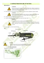 Preview for 5 page of FASANO TOOLS FGA 330 Manual