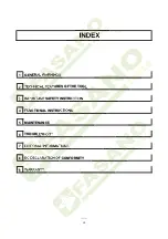 Preview for 2 page of FASANO TOOLS FGA 334/AN Safety And Instruction Manual