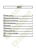 Preview for 2 page of FASANO TOOLS FGA 334/AN115 Instructions Manual