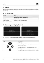 Предварительный просмотр 4 страницы FASEL FCU-EXT-INTERIOR-DISPLAY-T Operating Manual