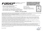 Preview for 4 page of Fasep RGU-566 Use And Maintenance Instructions