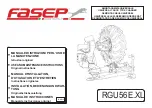 Предварительный просмотр 1 страницы Fasep RGU56E.XL Use And Maintenance Instructions