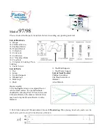 Preview for 1 page of Fashion Sewing Cabinets Of America 97 Assembly Instructions