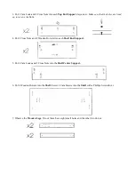 Preview for 2 page of Fashion Sewing Cabinets Of America 97 Assembly Instructions