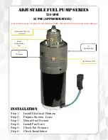 Предварительный просмотр 5 страницы Fass FA F15 220G Installation Manual