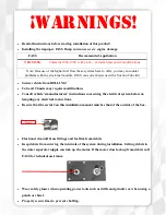 Preview for 2 page of Fass T D10 125G Installation Manual