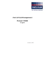 Preview for 1 page of Fast & Fluid Management TM300 Manual