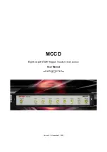 Предварительный просмотр 1 страницы FAST ComTec MCCD User Manual